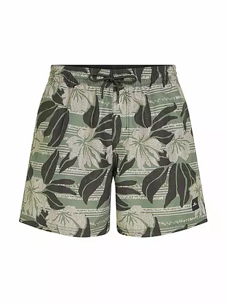 O'NEILL | Badeshort da uomo Cali Floral 16 | grün